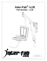 Preview for 1 page of Inter-fab Portable i-Lift Manual