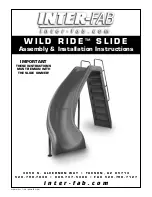 Preview for 1 page of Inter-fab WILD RIDE Assembly And Installation Instructions Manual