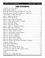 Preview for 2 page of Inter-fab WILD RIDE Assembly And Installation Instructions Manual