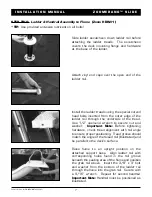 Предварительный просмотр 8 страницы Inter-fab ZOOMERANG SLIDE Assembly/Installation Instructions