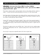 Предварительный просмотр 9 страницы Inter-fab ZOOMERANG SLIDE Assembly/Installation Instructions