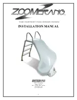 Предварительный просмотр 1 страницы Inter-fab Zoomerang Installation Manual