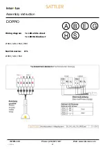 Preview for 22 page of Inter-lux SATTLER Assembly Instruction Manual