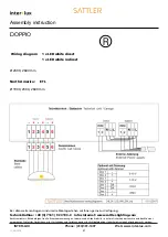 Preview for 37 page of Inter-lux SATTLER Assembly Instruction Manual