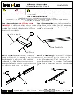 Preview for 2 page of Inter-lux WG-SM20LDL Installation Instructions