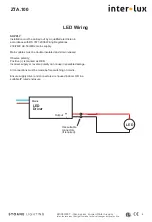 Preview for 5 page of Inter-lux ZTA.100.Surface Installation And Maintenance Instructions