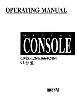 Inter-m CMX-1264 Operating Manual preview