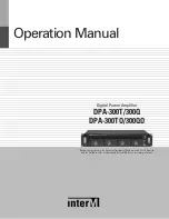 Inter-m DPA-300Q Operation Manual preview