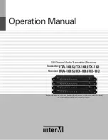 Inter-m FRA-108S Operating Instructions Manual предпросмотр