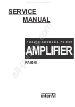 Inter-m PA-9348 Service Manual preview