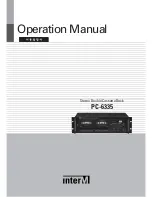 Предварительный просмотр 2 страницы Inter-m PC-6335 Operation Manual