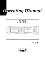 Предварительный просмотр 1 страницы Inter-m PC-9335 Operation Manual