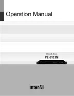 Inter-m PE-9103N Operation Manual предпросмотр