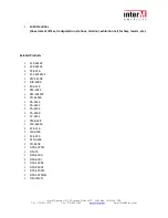 Предварительный просмотр 3 страницы Inter-m RM-6024 Overview