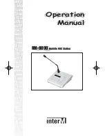 Inter-m RM-8000 Operation Manual preview