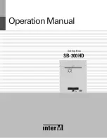 Inter-m SB-300HD Operation Manual preview