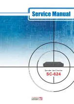 Предварительный просмотр 1 страницы Inter-m SC-624 Service Manual