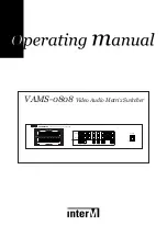 Предварительный просмотр 1 страницы Inter-m VAMS-0808 Operating Manual