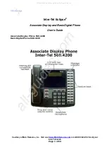 Inter-Tel 560.4100 User Manual preview