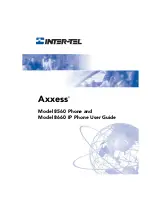 Предварительный просмотр 1 страницы Inter-Tel 8660 IP Phone User Manual