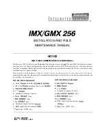 Предварительный просмотр 2 страницы Inter-Tel GMX 256 Installation And Maintenance Manual