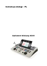 Preview for 3 page of Interacoustics AC40 Instructions For Use Manual