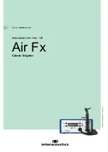 Interacoustics Air Fx Instructions For Use Manual preview