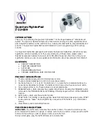 Preview for 1 page of InterAct Accessories Quantum FighterPad Manual