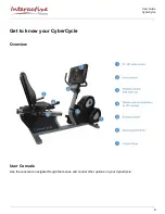 Preview for 4 page of Interactive Fitness Cybercycle User Manual