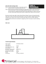 Предварительный просмотр 4 страницы Intercel CELL POWER Battery Alert Owner'S Manual