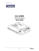 Preview for 1 page of Intercel Ultra SAM4W User Manual