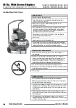 Preview for 12 page of Interchange 64415 Operator'S Manual