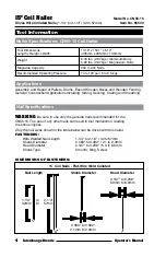 Предварительный просмотр 4 страницы Interchange 65530 Operator'S Manual