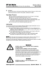 Предварительный просмотр 11 страницы Interchange 65530 Operator'S Manual