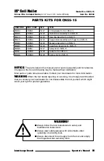 Предварительный просмотр 19 страницы Interchange 65530 Operator'S Manual