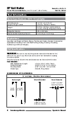 Предварительный просмотр 4 страницы Interchange 65560 Operator'S Manual