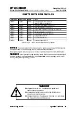 Предварительный просмотр 19 страницы Interchange 65560 Operator'S Manual