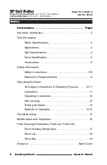 Preview for 2 page of Interchange CN565-15 Operator'S Manual