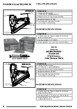 Preview for 4 page of Interchange NSJH38-34 Operator'S Manual