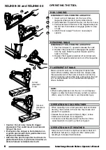 Preview for 6 page of Interchange NSJH38-34 Operator'S Manual