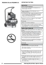 Preview for 8 page of Interchange NSJH38-34 Operator'S Manual