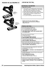 Preview for 12 page of Interchange NSJH38-34 Operator'S Manual