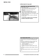 Предварительный просмотр 16 страницы Interchange NSR83-21 HD Operator'S Manual