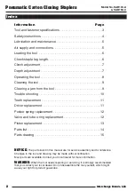 Preview for 2 page of Interchange SAB100-A Operator'S Manual