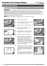 Preview for 8 page of Interchange SAB100-A Operator'S Manual