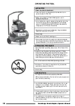 Preview for 10 page of Interchange SFNC4010 Operator'S Manual