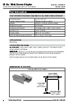 Preview for 4 page of Interchange SGSW5016 Operator'S Manual