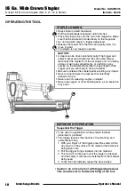 Preview for 10 page of Interchange SGSW5016 Operator'S Manual