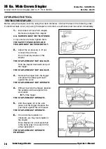 Preview for 14 page of Interchange SGSW5016 Operator'S Manual