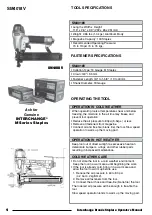 Preview for 4 page of Interchange SM4018V Operator'S Manual